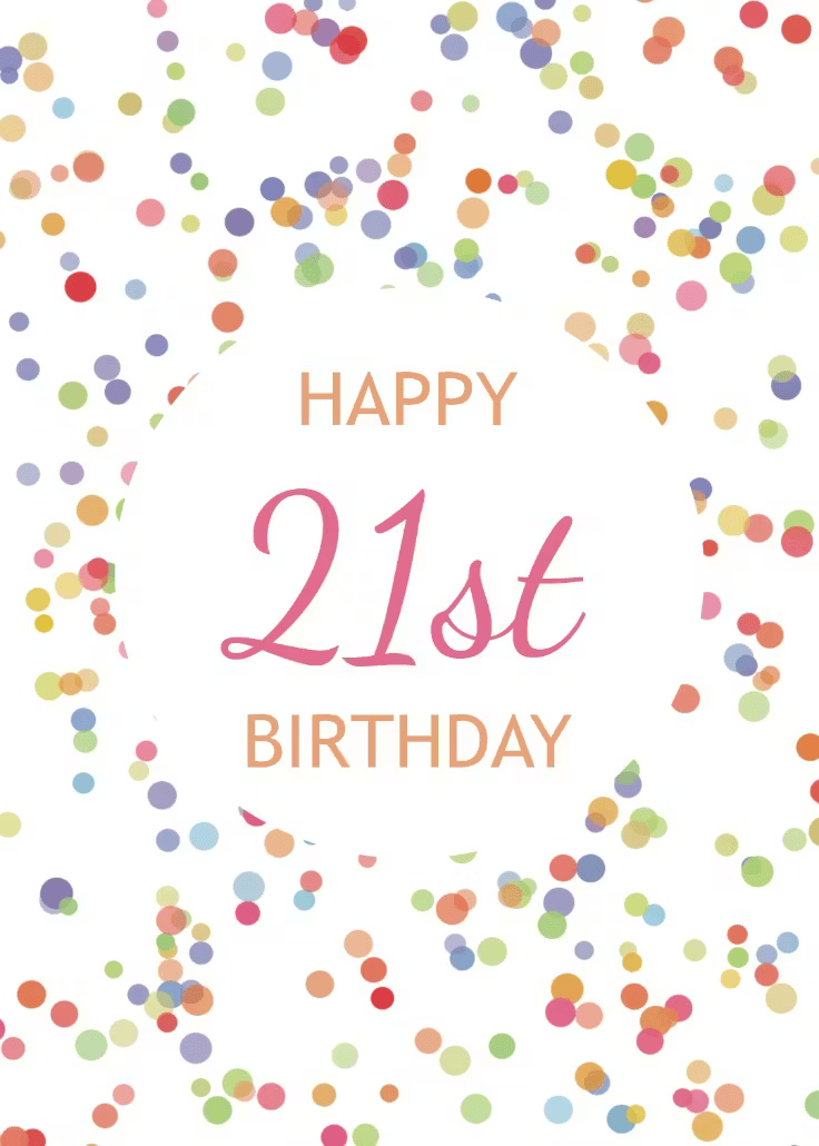 Happy 21st Birthday