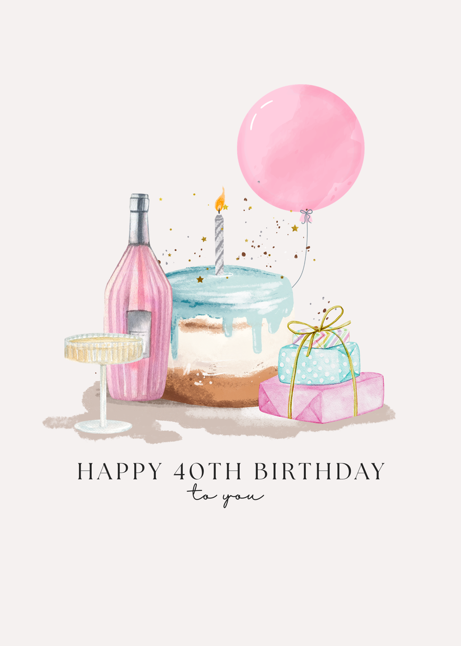 Happy 40th Birthday To You