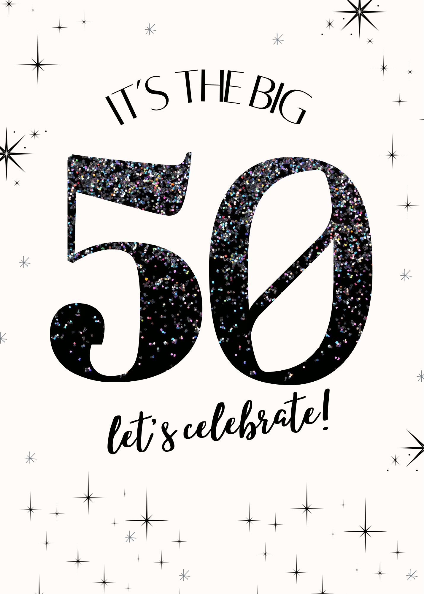 Its The Big 50, Let's Celebrate!