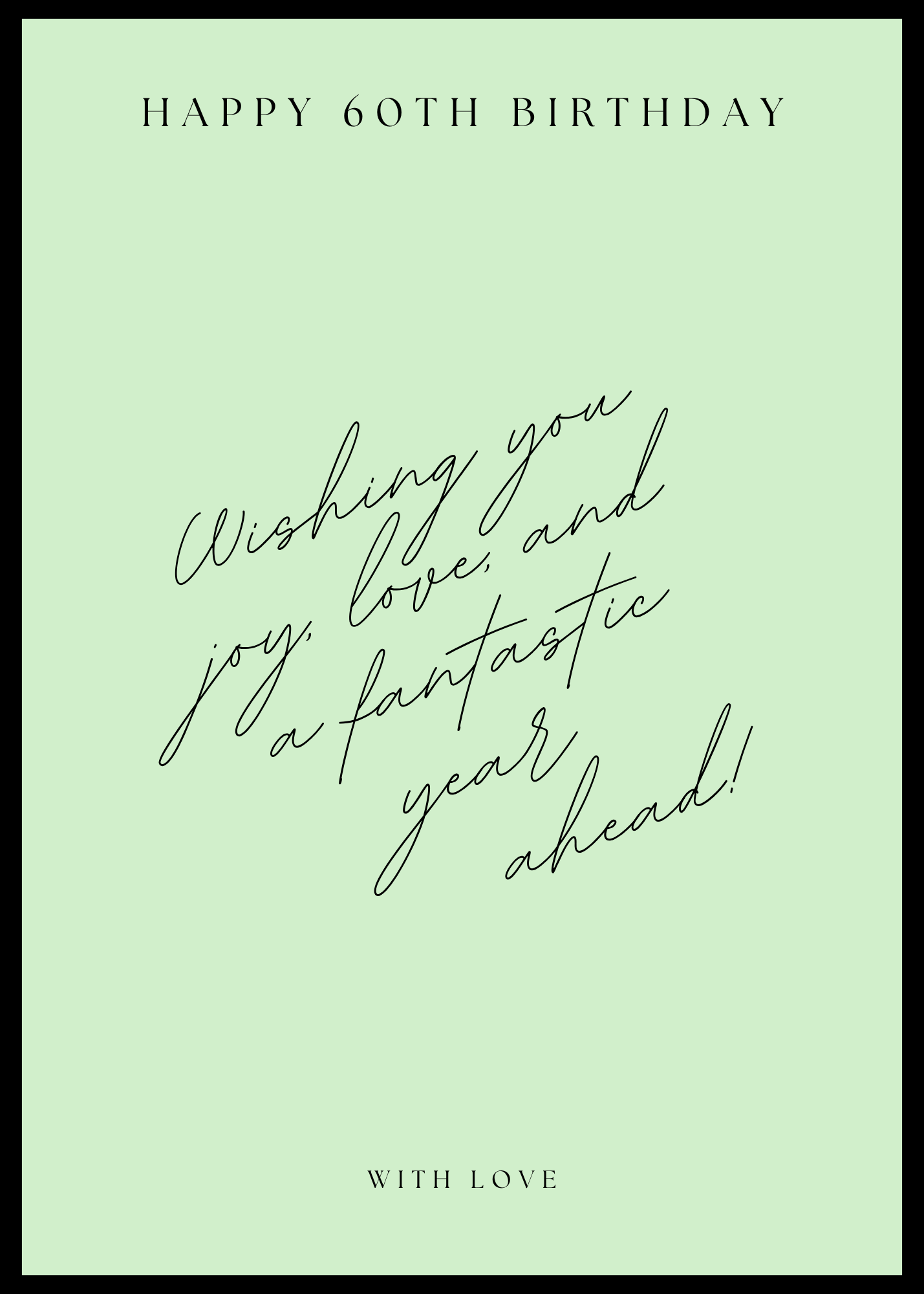 Wishing You Love & a Fantastic Year Ahead