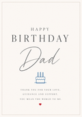 Happy birthday dad