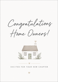 Homeowners - congrats!