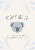 Aussie Citizens card!