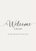 Welcome To The Team!
