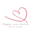 Happy Anniversary To The One I Love Most