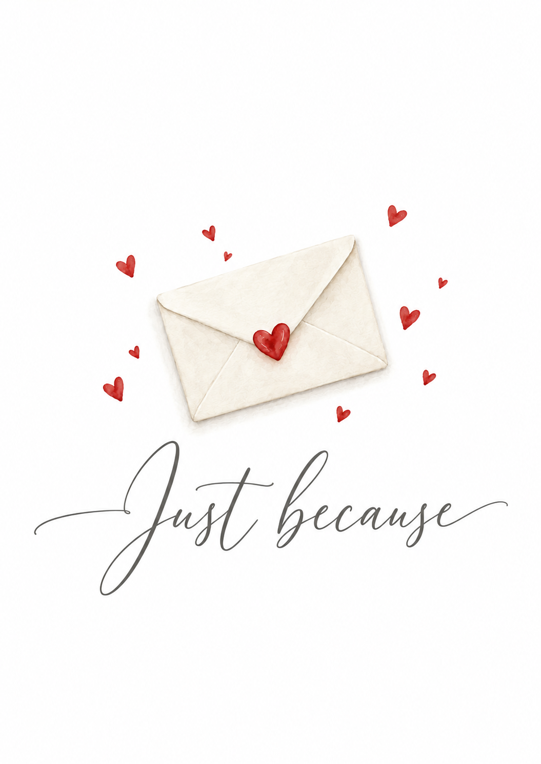 Just because - hearts