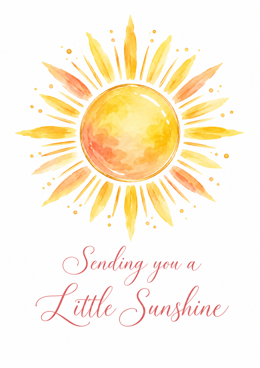Sending sunshine