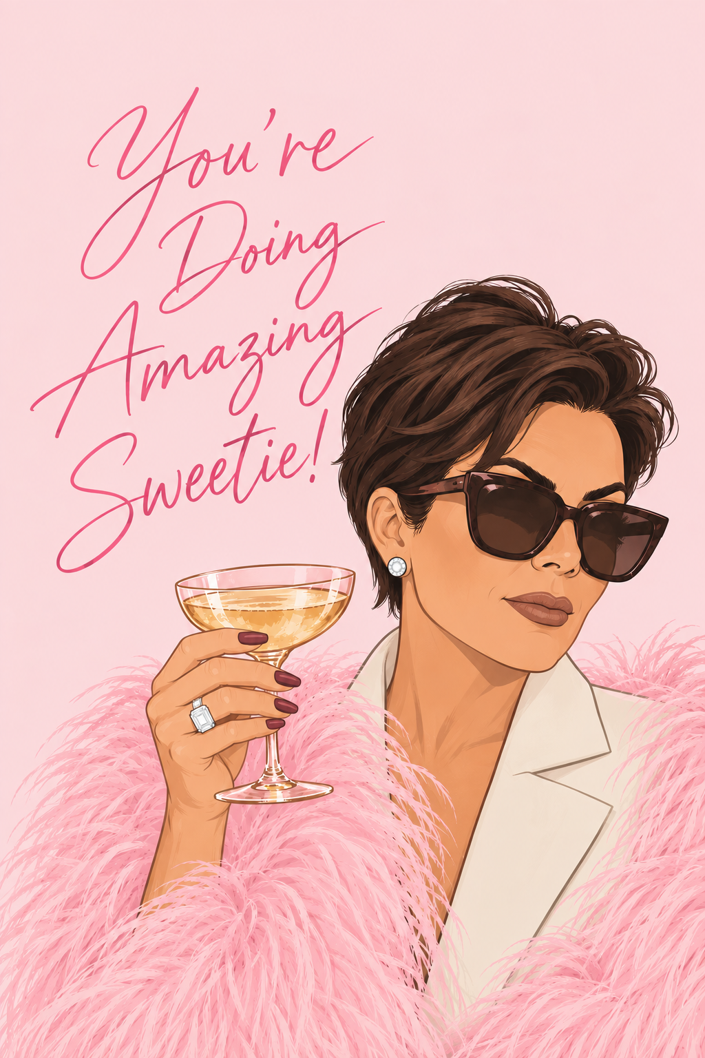 You're doing amazing sweetie