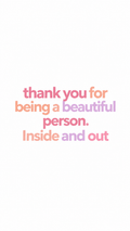 Beautiful person