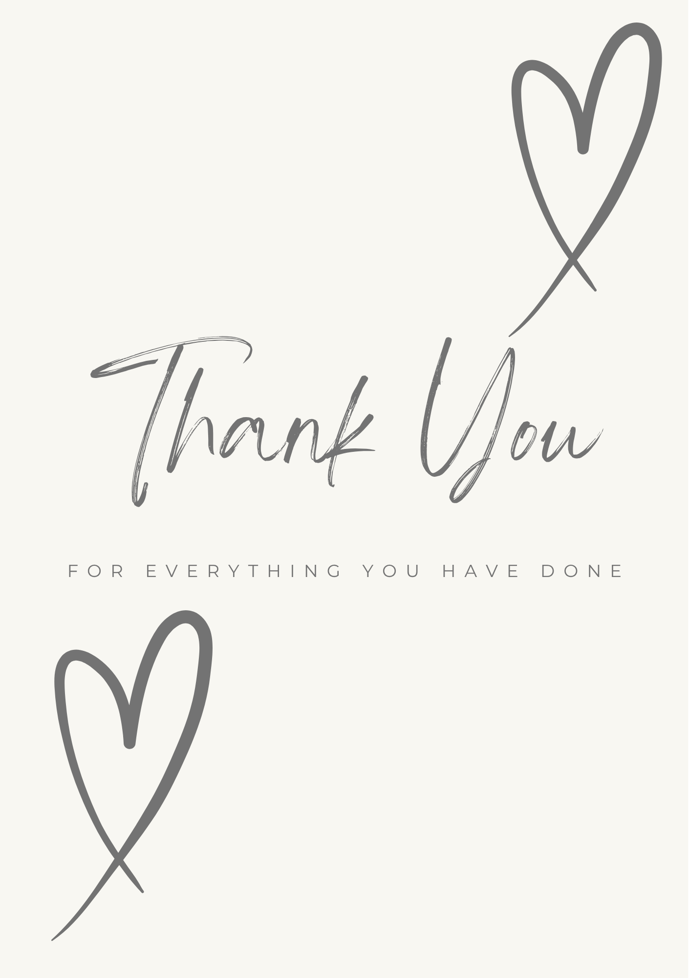 Thank You Card