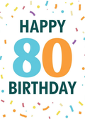 Happy 80th Birthday