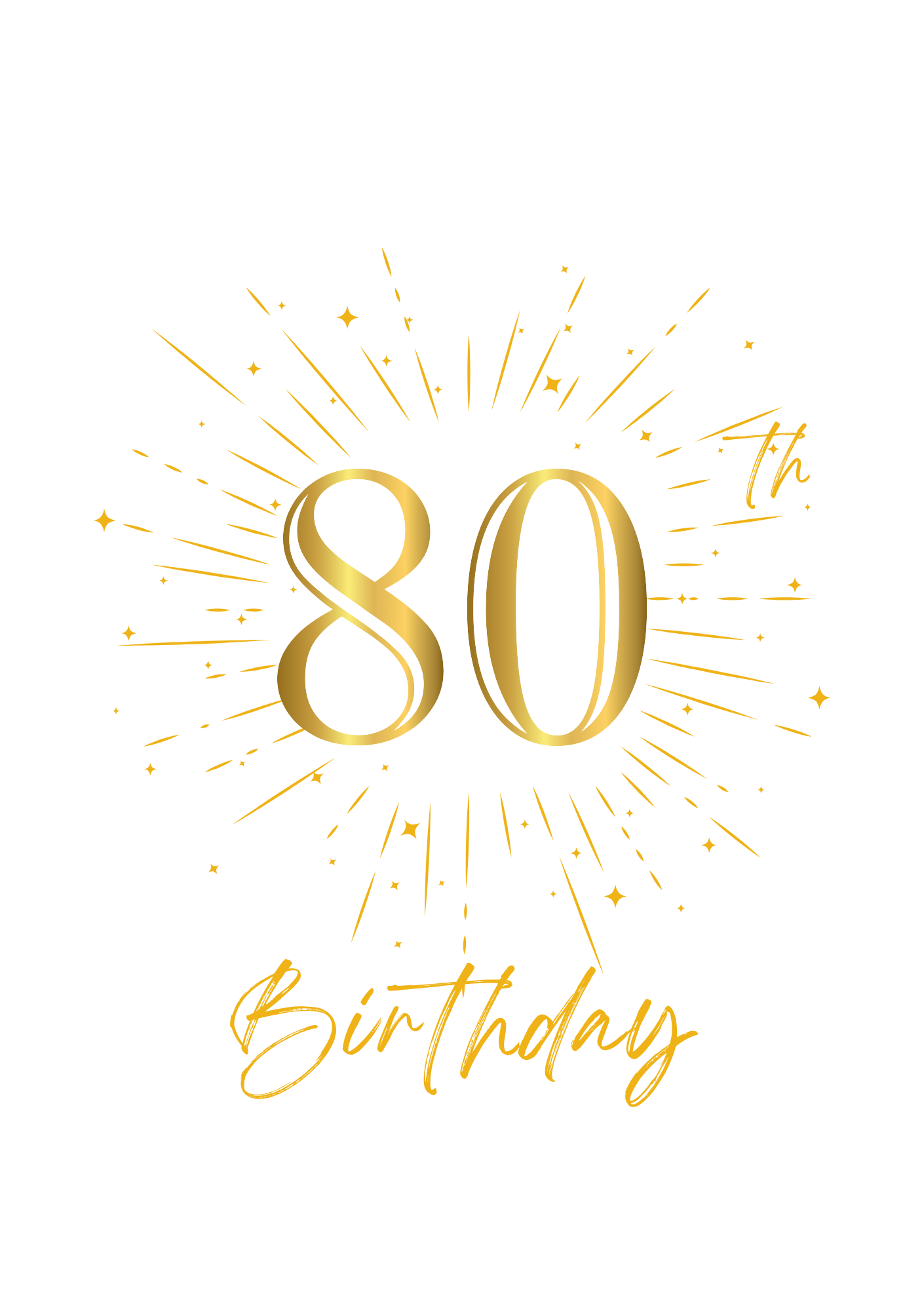 80th Birthday