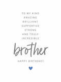 Brother birthday
