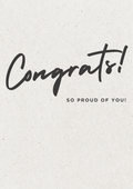 Congrats Card