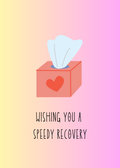 Boho Style Get Well Soon Card