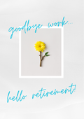 Goodbye Work... Hello Retirement!