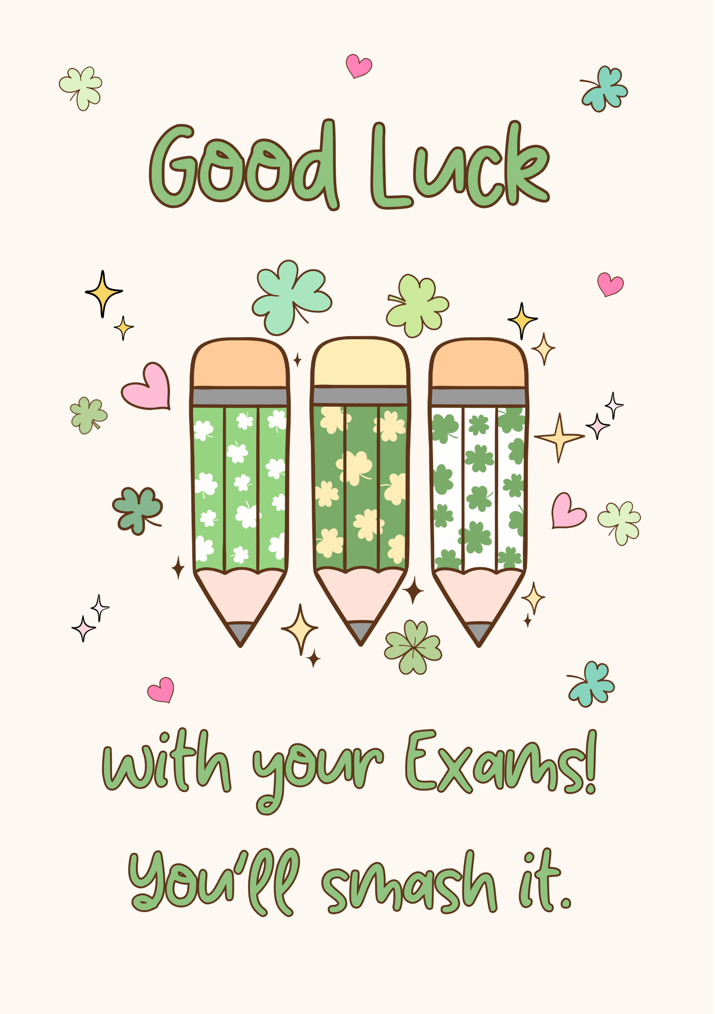 Good Luck Card