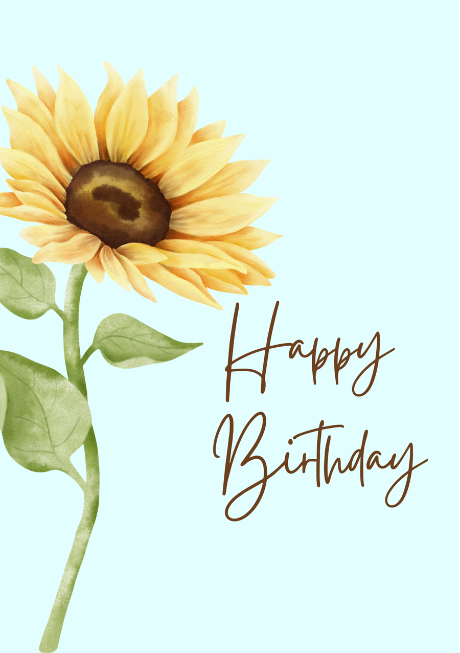 Sunshine birthday
