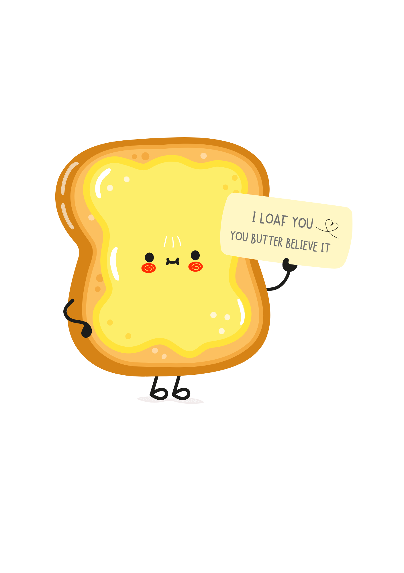 I loaf you!
