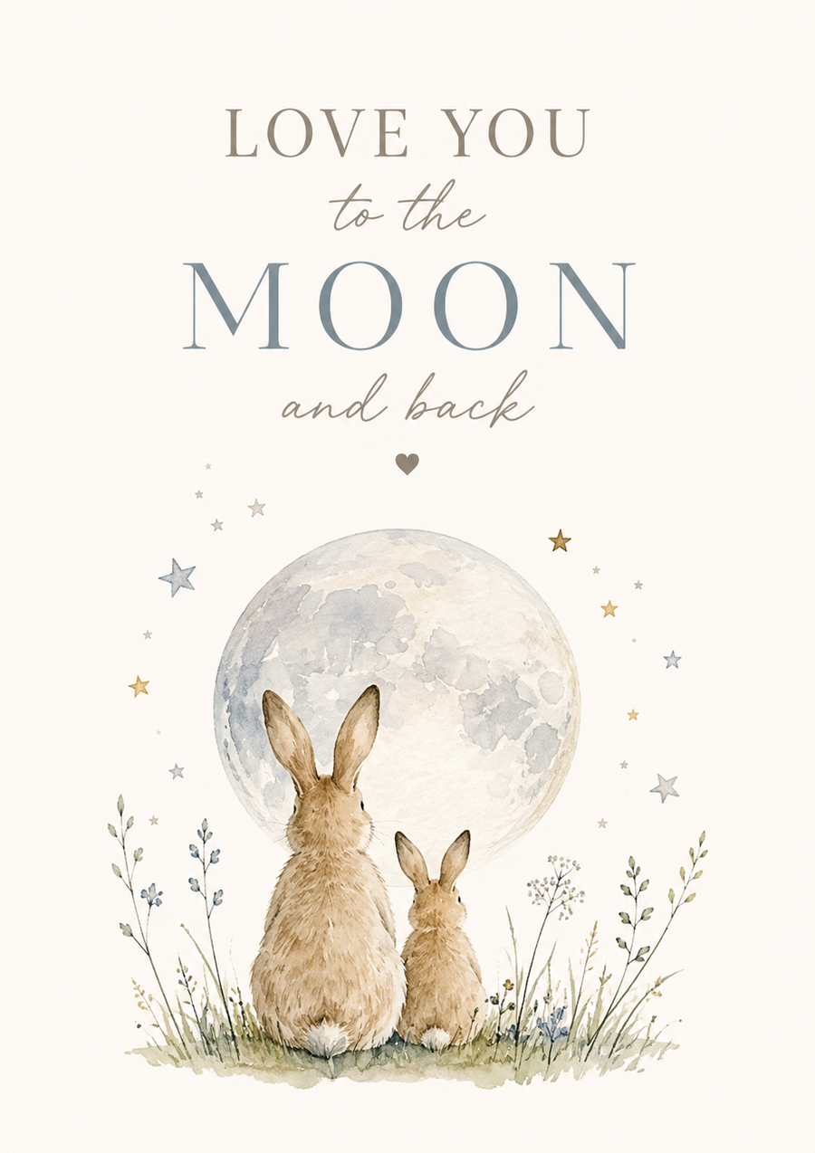 Love you to the moon and back