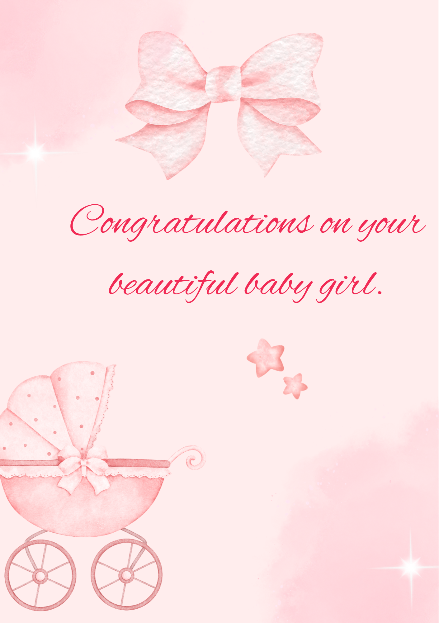 New Baby Card
