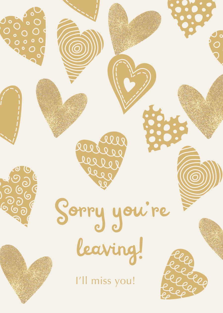 Good Luck In Your Next Chapter Leaving Card