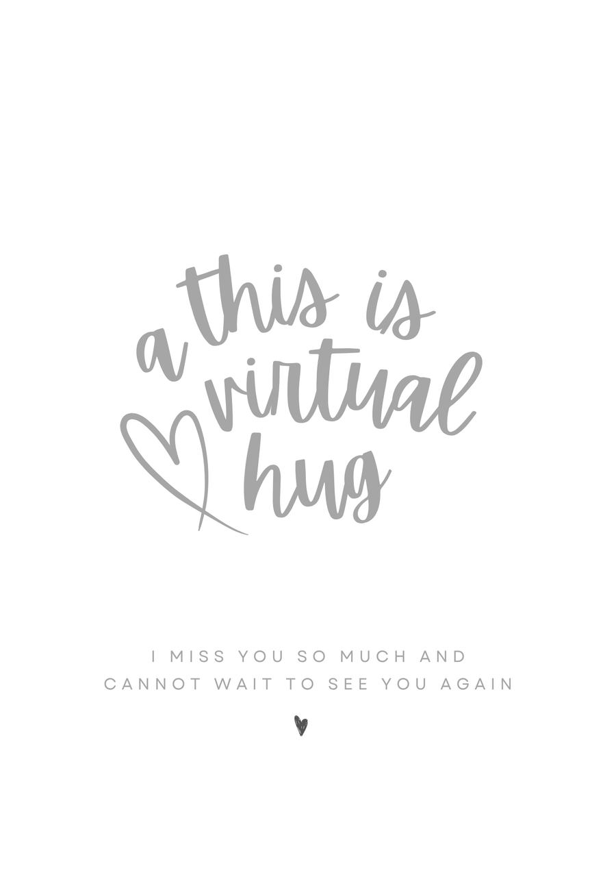 This Is A Virtual Hug