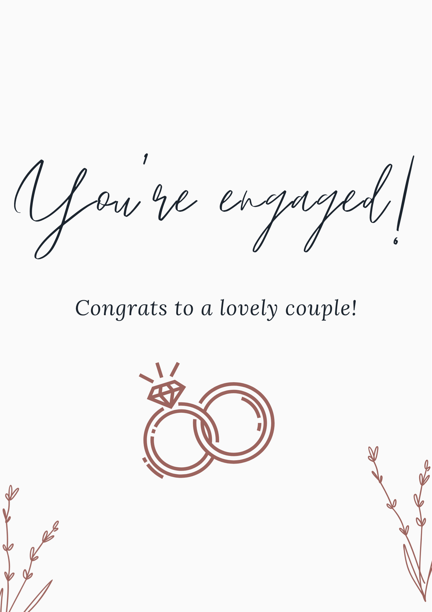 Engagement Card