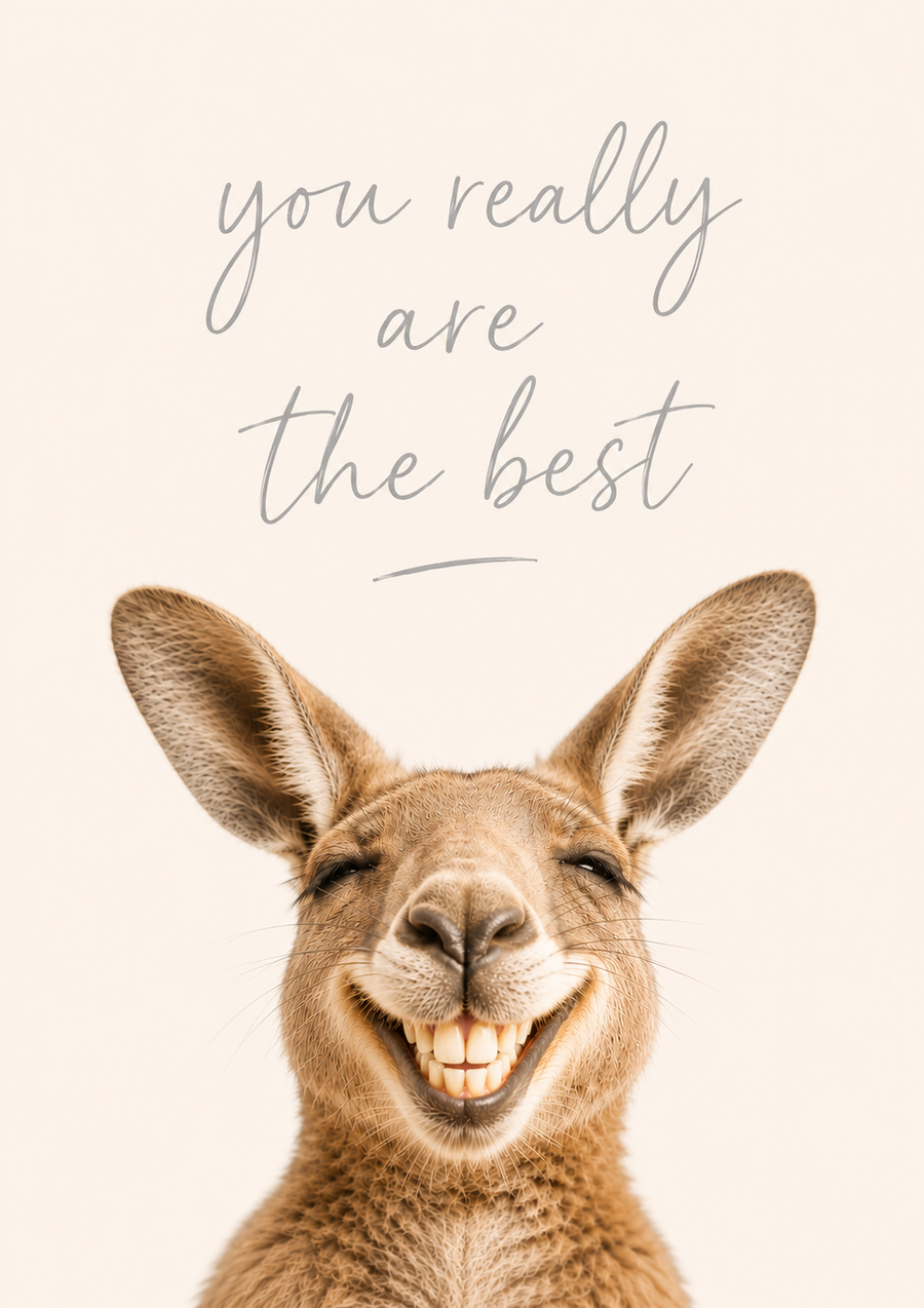 you are the best!